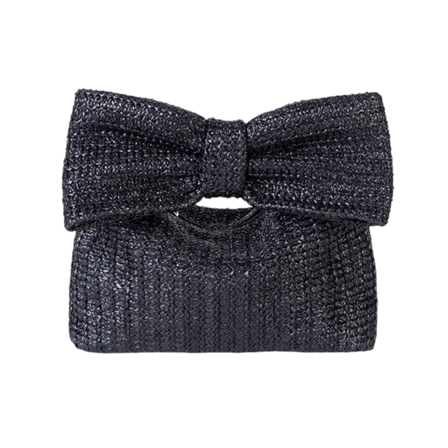 Bow Straw Clutch Handbag - Whimsy & Wonder Boutique