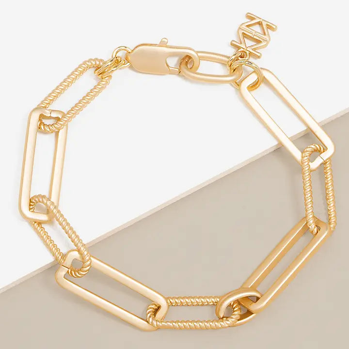 Classic & Rope Links Bracelet