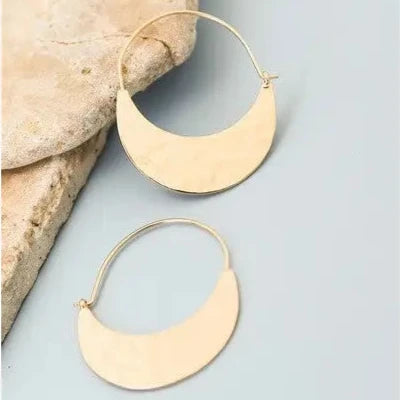 Half Moon Drop Earring