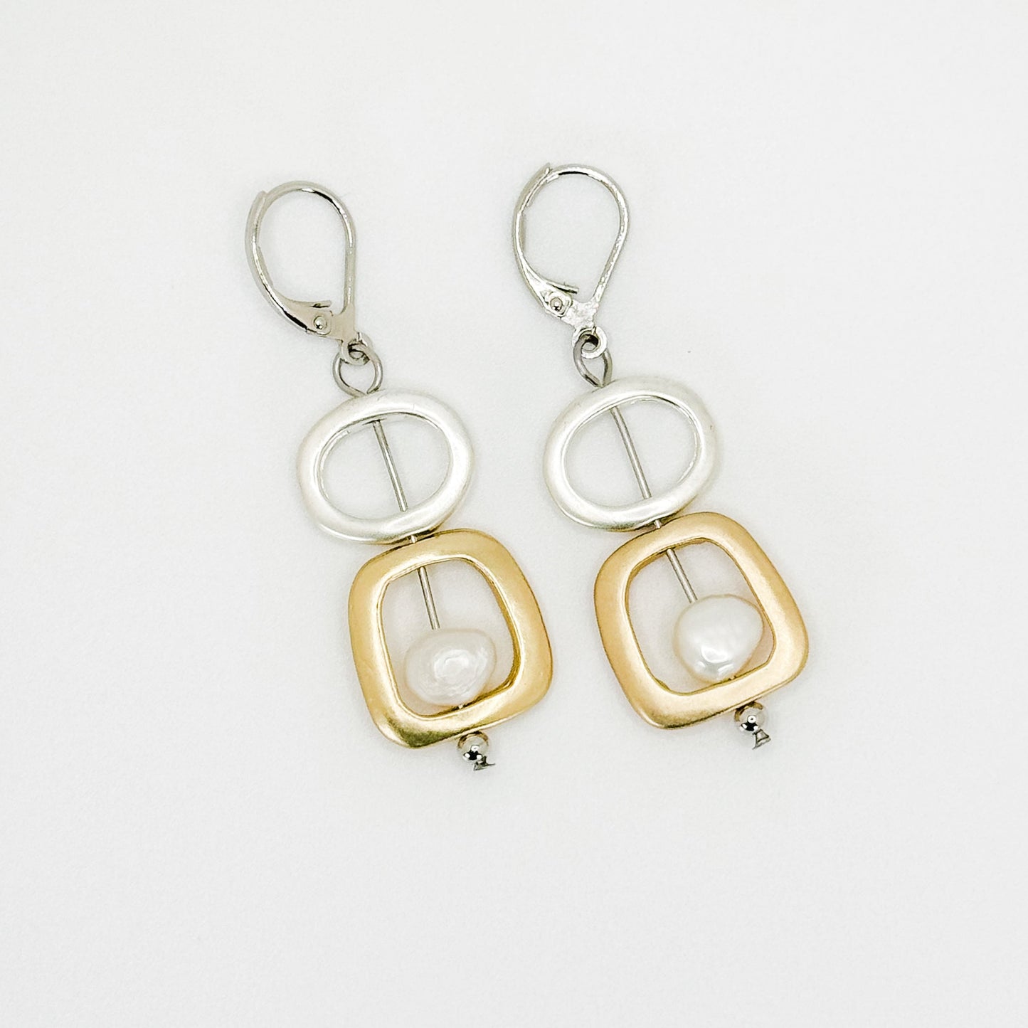 Double Modern Earring - Whimsy & Wonder Boutique