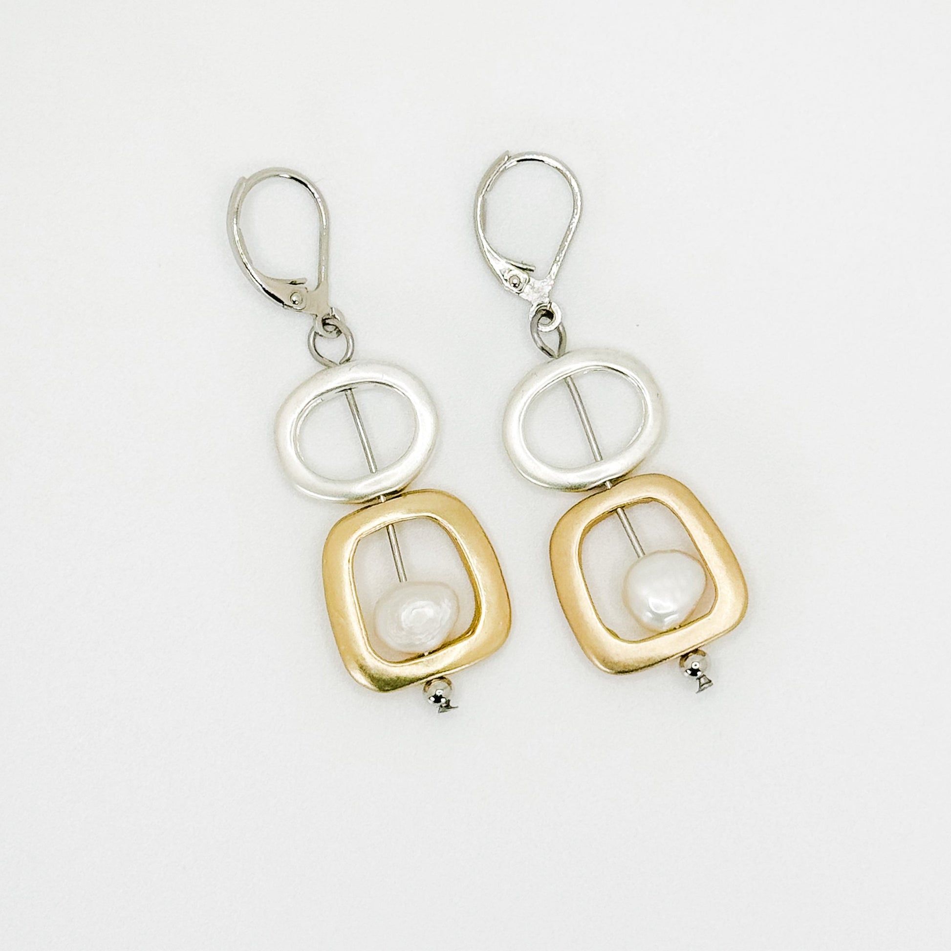 Double Modern Earring - Whimsy & Wonder Boutique