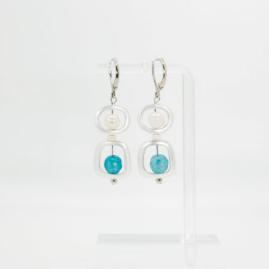 Double Modern Earring - Whimsy & Wonder Boutique