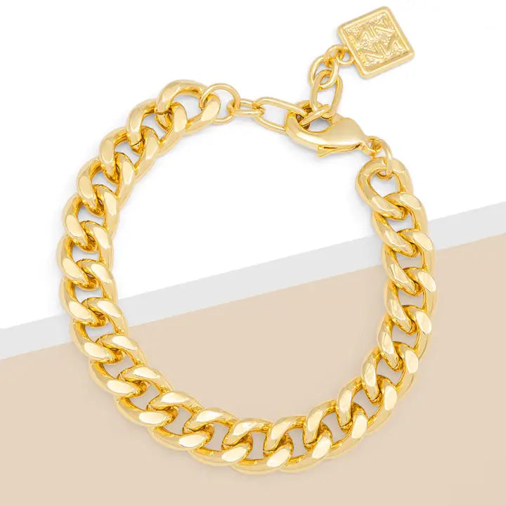 Mini Curb Chain Collar Bracelet