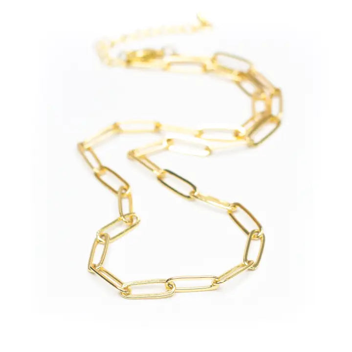 Paperclip Chainlink Necklace