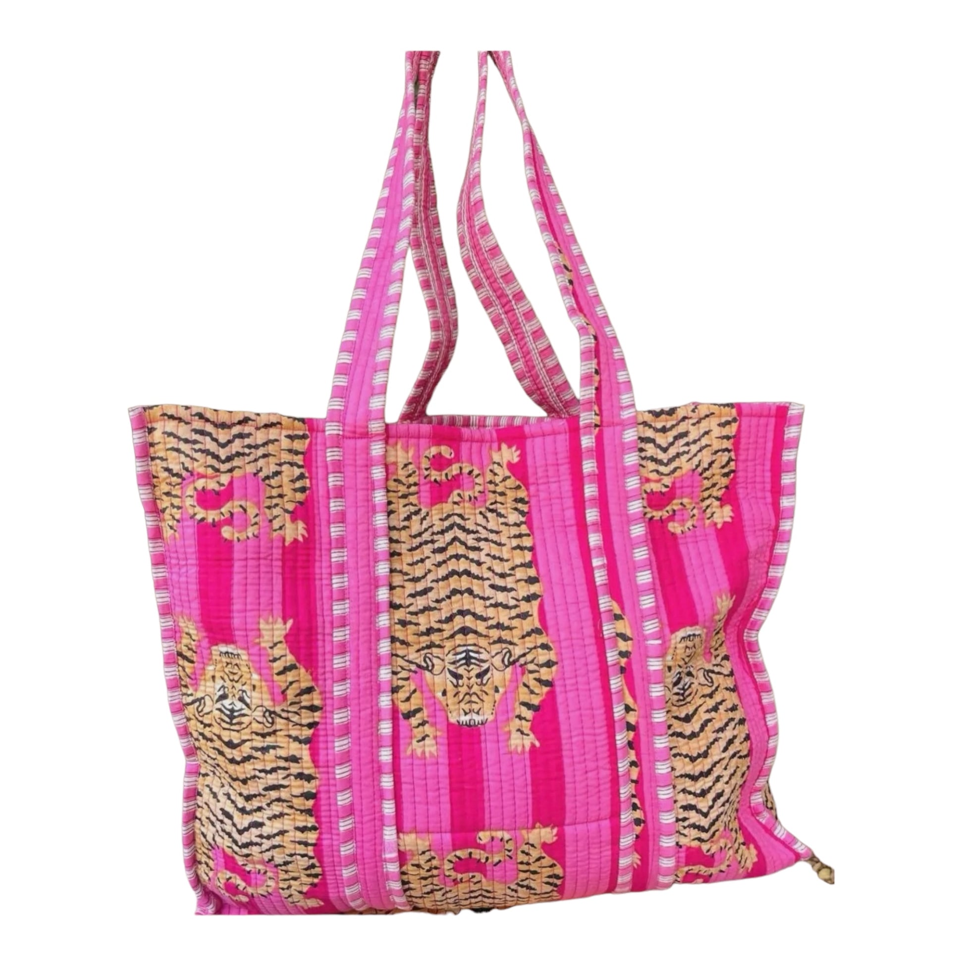 Quilted Tote Bag - Whimsy & Wonder Boutique