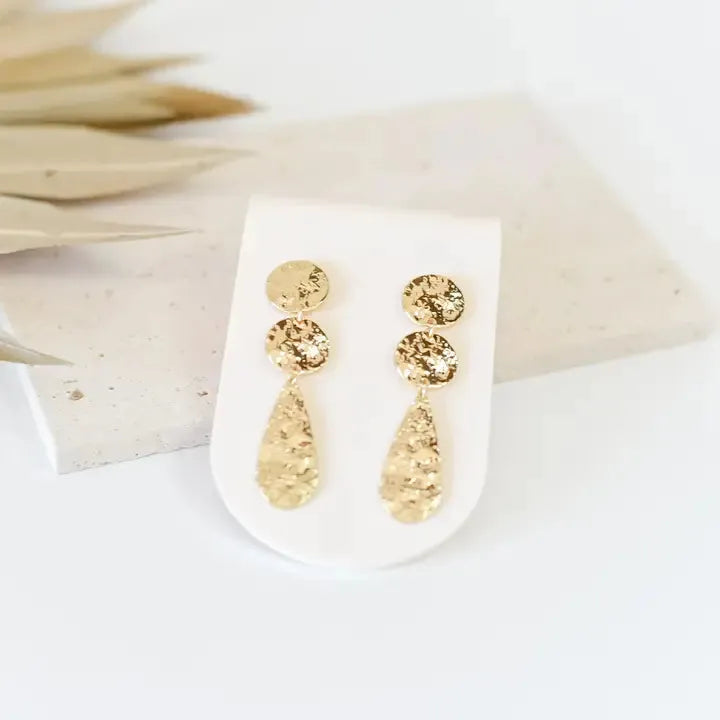 Beige Celeste Stud Earring Whimsy & Wonder Boutique, LLC