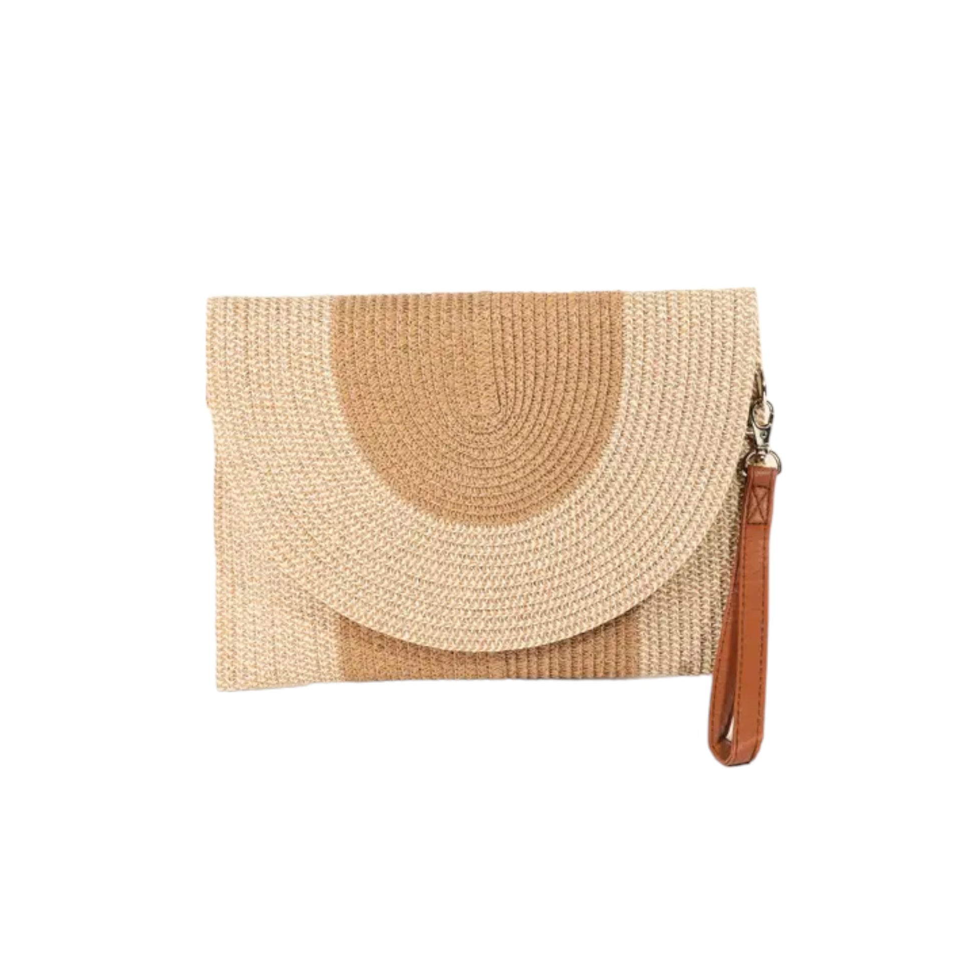 Straw Clutch Bag - Whimsy & Wonder Boutique